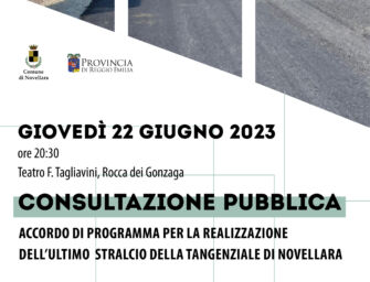 Novellara, giovedì 22 consultazione pubblica sull’ultimo tratto di tangenziale