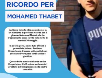 Domenica manifestazione per  Mohamed