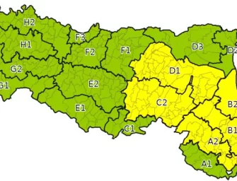 Resta allerta meteo gialla in Emilia-Romagna