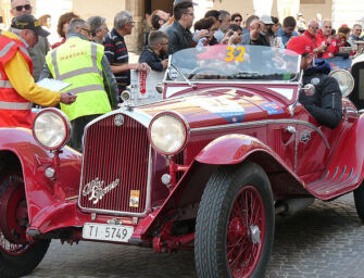 La Mille Miglia a Modena, Reggio e Parma: auto d’epoca in città