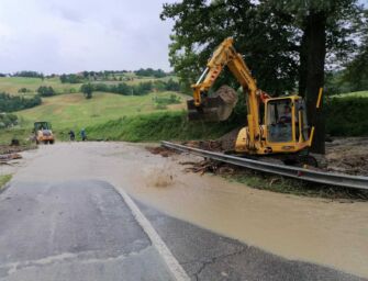 Allagamenti e frane, lavori sulla strada Sp24 da Prignano a Palagano