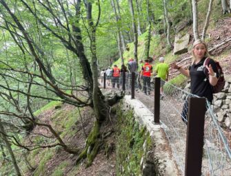 Inaugurato il sentiero sulla spettacolare ferrovia della Decauville di Ligonchio