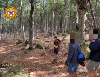 Passo dello Zovallo (Bedonia – PR). Escursionisti disorientati, recuperati dal soccorso alpino