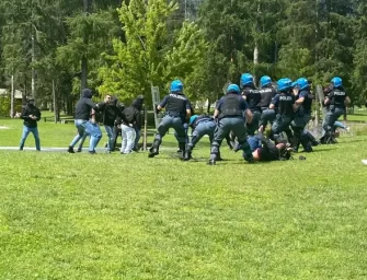 Vergogna a Pinzolo: scontri tra tifosi all’amichevole del Modena