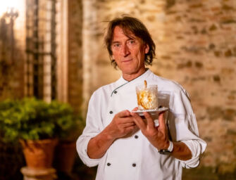 Al Castello di Tabiano gelato in terrazza