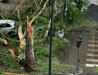 Nubifragi sul Nord Italia, mentre in Emilia resta in vigore l’allerta