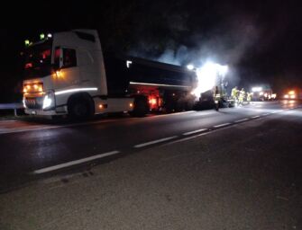 Asfaltature notturne sulla Nuova Pedemontana tra Fiorano e Maranello