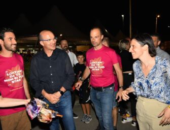 Festa Pd di Villalunga, il sindaco Vecchi e il presidente Zanni