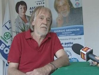 Morto a 74 anni Giorgio Bedeschi, per 10 anni sindaco di Viano