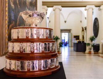 Bologna, la Coppa Davis esposta fino a domenica a Palazzo d’Accursio