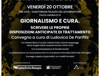 Il Rumore del Lutto. Venerdì a Parma (Palazzo del Governatore) seminario su “Giornalismo e cura”