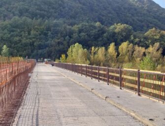 Il ponte Pianello tra Castelnovo Monti e Villa Minozzo chiuso al transito per sei giorni