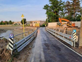Ponte sul Tiepido a Modena chiuso sino a dicembre