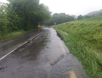 Maltempo, strade chiuse nel Bolognese
