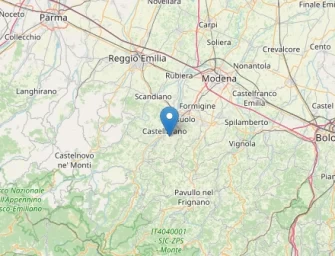 Terremoto 3.4 e 2.5 tra Reggio e Modena