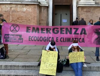 Ambientalisti sulla torre di San Prospero
