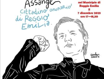 De Lucia (Coalizione Civica): Julian Assange cittadino onorario di Reggio Emilia