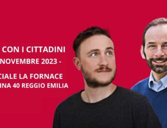 Reggio, De Lucia e Iori giovedì incontrano i cittadini al centro sociale La Fornace