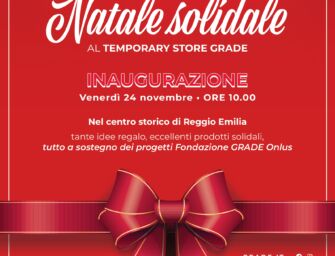 Reggio. Torna il temporary store di Natale Grade, per l’ampliamento dell’Ematologia al Core