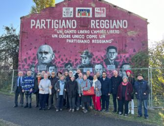 Reggio tutela il murale dei partigiani