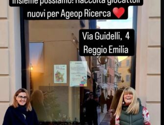 Reggio. Ageop Ricerca, raccolta di giocattoli per i piccoli pazienti