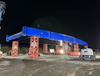 San Cesario. Varato ponte sulla tangenziale che scavalca l’autostrada A1