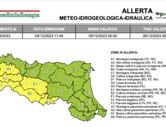 Allerta meteo per la pioggia che gela