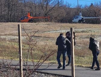 Modena. Eravamo 4 amici al ristorante (ognuno con il suo elicottero)