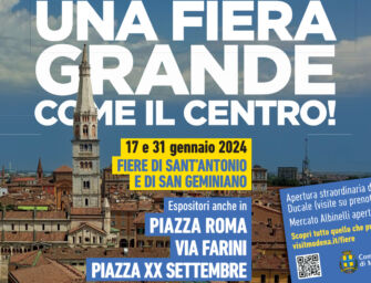 A Modena torna la fiera per Sant’Antonio
