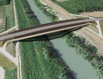 Modena. Aggiudicato l’intervento per il nuovo Ponte dell’Uccellino