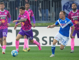 La Reggiana sotto la pioggia battente di Brescia conquista un punto (0 a 0)