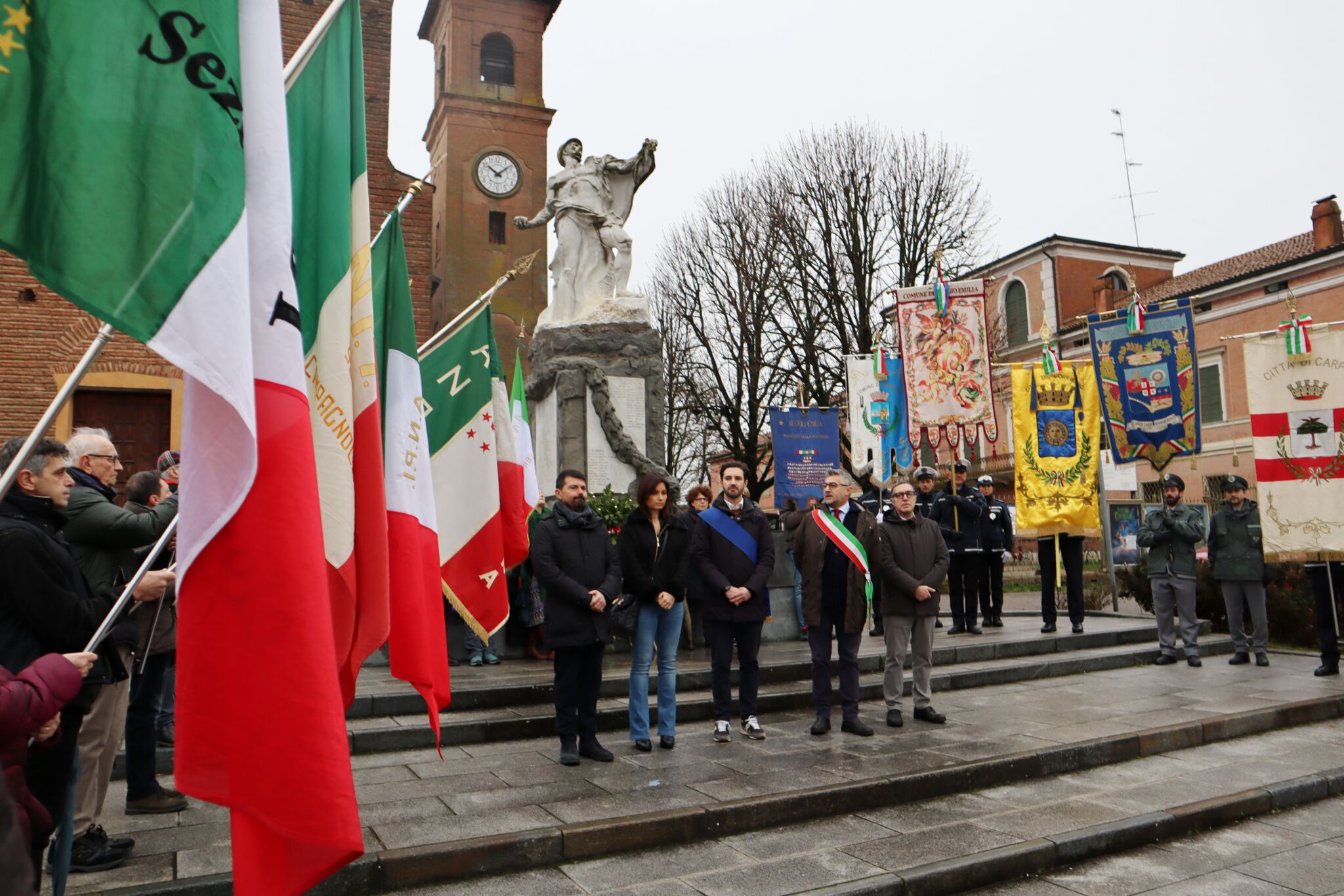 Commemorato il 79esimo della battaglia di Fabbrico. Bonaccini eterna