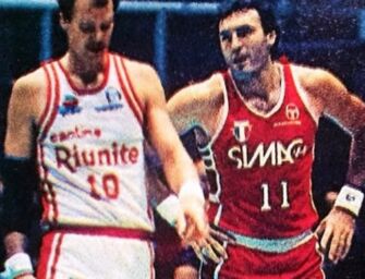 L’abbraccio a Bob Morse, leggenda basket
