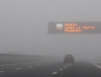 Visibilità scarsa, a volte solo fino a 20 metri