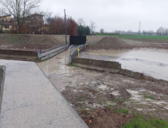Modena per la sicurezza del nodo sul Secchia