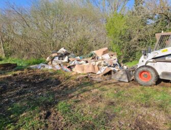 Bologna. Bonifica sul lungo Reno, rimossi quasi 1.500 chili di rifiuti