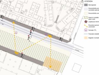 Modena. Piazza Sant’Agostino verso la pedonalizzazione