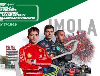 F1. Il poster del Gp di Imola 2024 con un omaggio ad Ayrton Senna