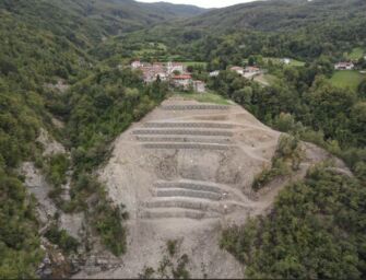 Parma. Ripartono i lavori per arginare la frana che minaccia Agna