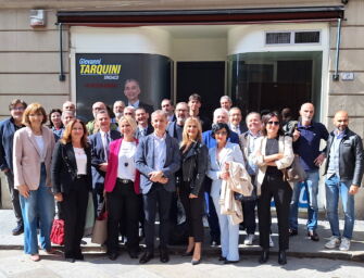 Reggio 24. Tarquini inaugura la sede del Comitato elettorale in via Emilia Santo Stefano