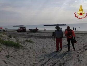 Ferrara. Sub disperso in mare al Lido delle Nazioni