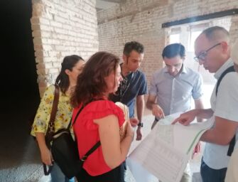 Guastalla, sopralluogo dell’Asl nel cantiere dell’ospedale di comunità