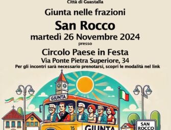 Guastalla. Debutta a San Rocco la giunta nelle frazioni