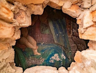 Madonna con bambino rinvenuta nella cripta del Duomo di Parma