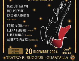 ‘Chitarre sotto l’albero’ a Guastalla con i Guitar Shots