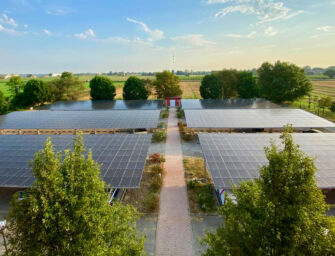 Coopservice inaugura il campo fotovoltaico nella sede centrale di Reggio