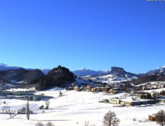Ancora bianca di neve la collina reggiana (video)