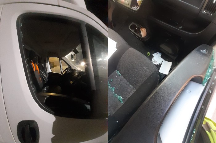 Nessun Attrezzo Rimasto In Questo Veicolo Durante La Notte