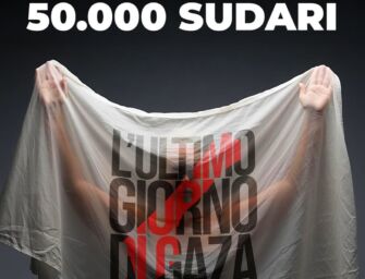 Anche il Comune di Reggio aderisce alla campagna “24 maggio – 50.000 sudari per Gaza”