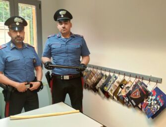 Rio Saliceto. Fermato con un manganello e un bastone in auto: denunciato